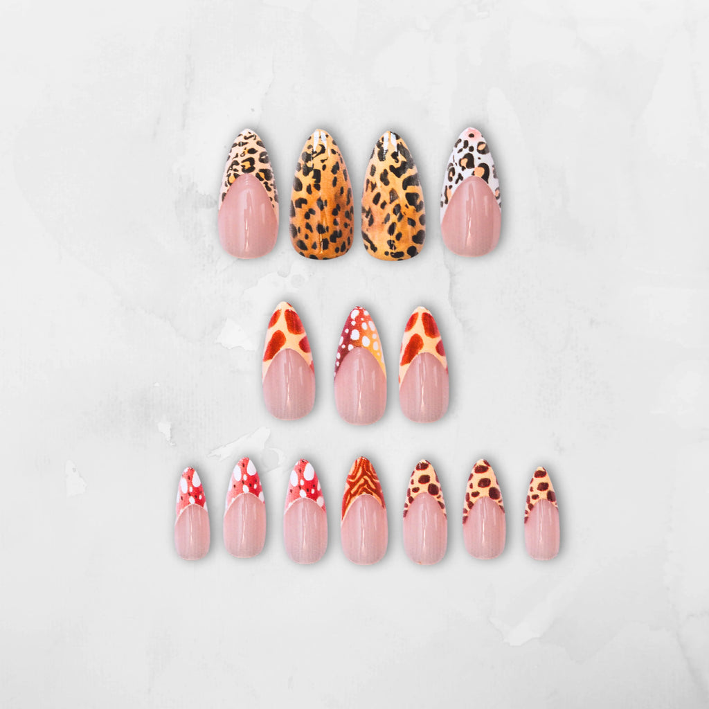 3D press-on nails by Nail Less Dubaï